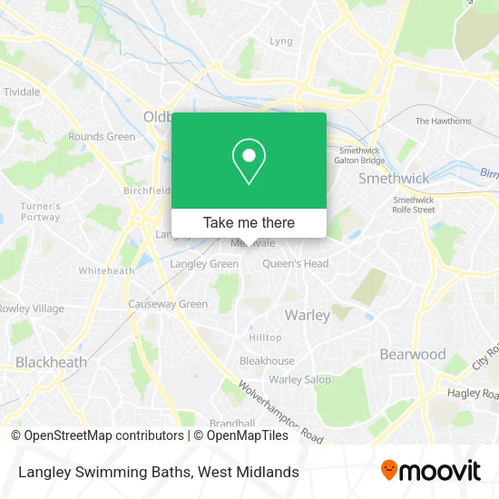 Langley Swimming Baths map