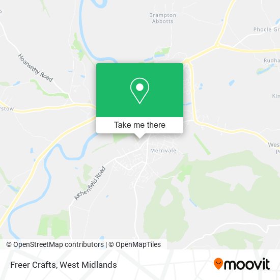 Freer Crafts map