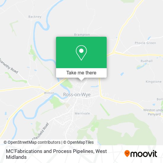 MC'Fabrications and Process Pipelines map