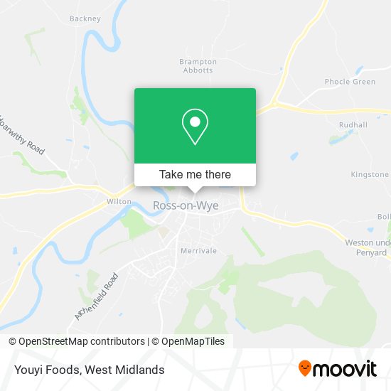 Youyi Foods map