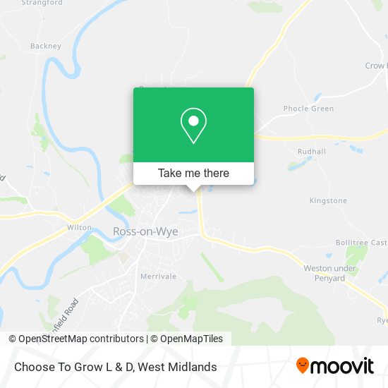 Choose To Grow L & D map