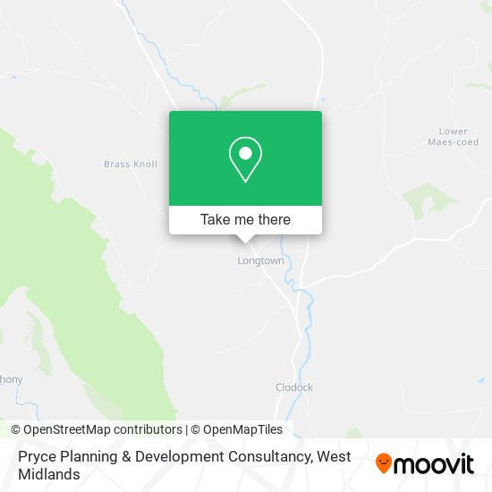 Pryce Planning & Development Consultancy map