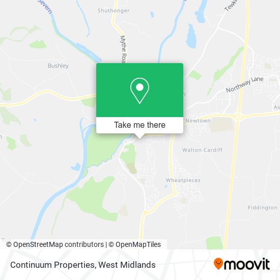 Continuum Properties map