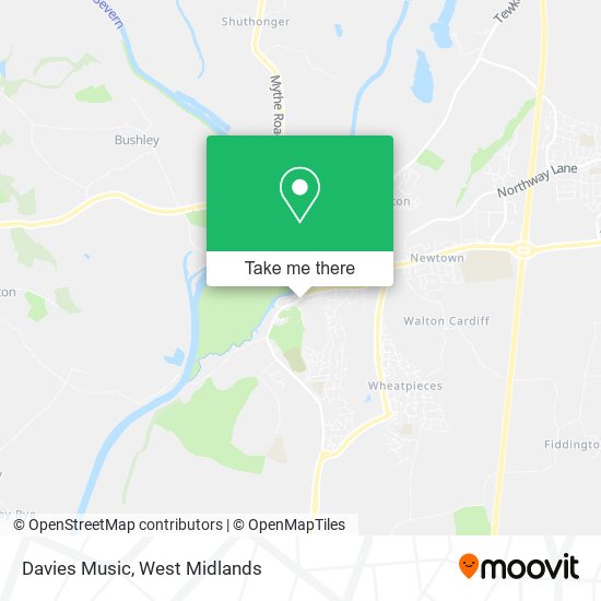 Davies Music map