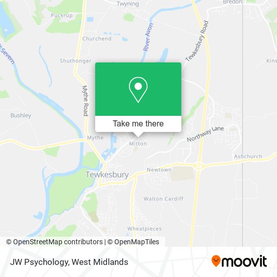 JW Psychology map