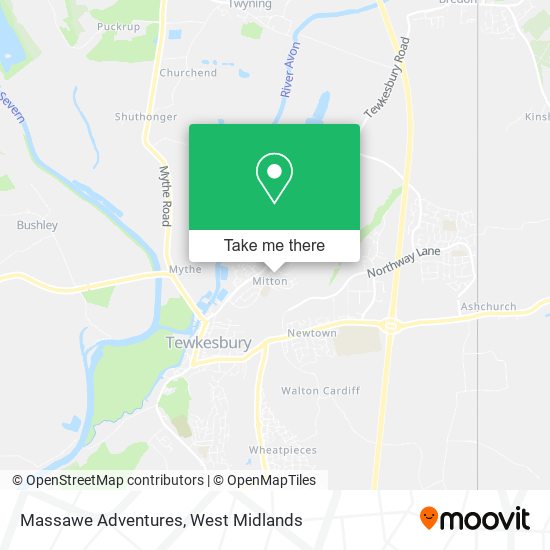 Massawe Adventures map