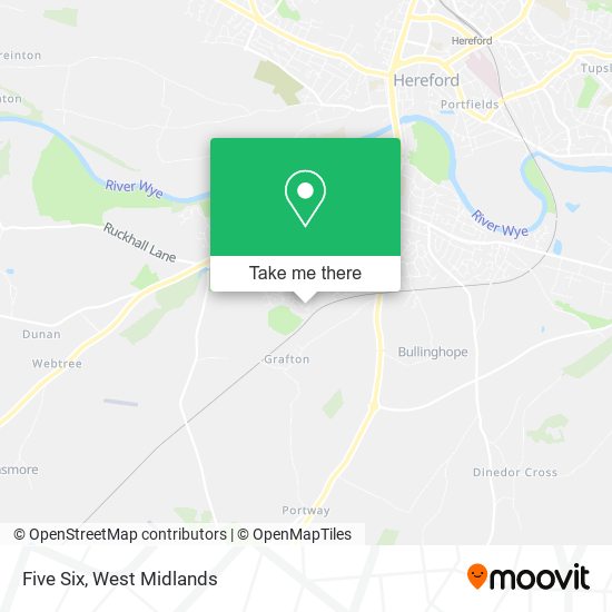 Five Six map