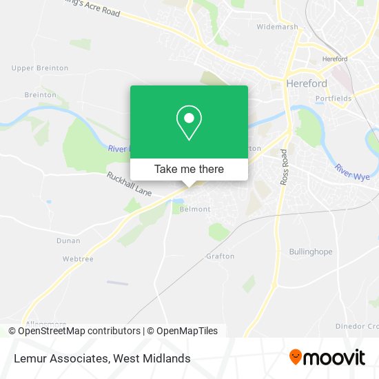 Lemur Associates map