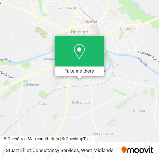 Stuart Elliot Consultancy Services map