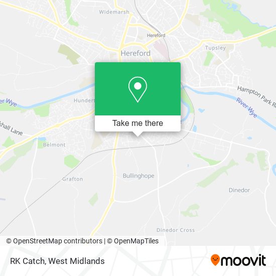 RK Catch map