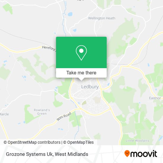 Grozone Systems Uk map