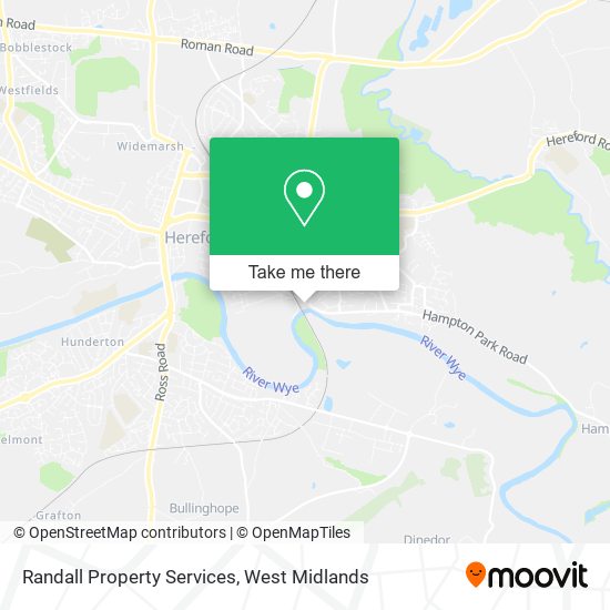 Randall Property Services map