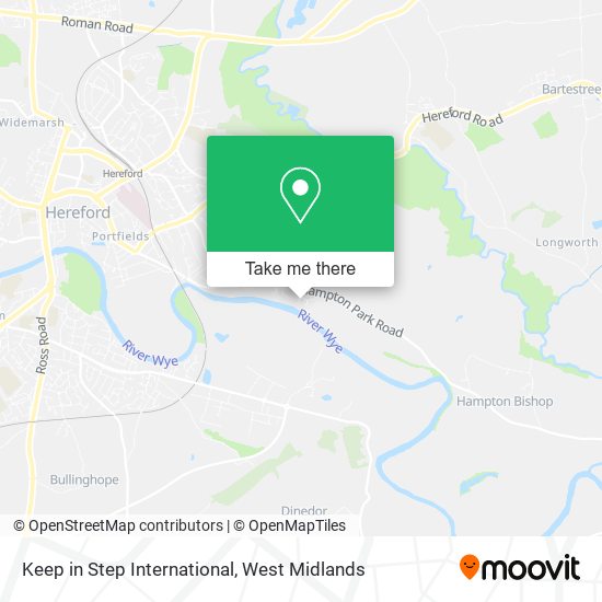 Keep in Step International map