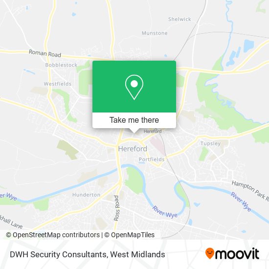 DWH Security Consultants map