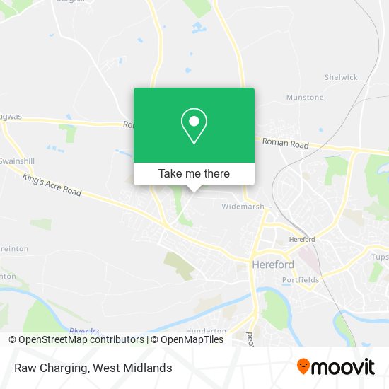 Raw Charging map
