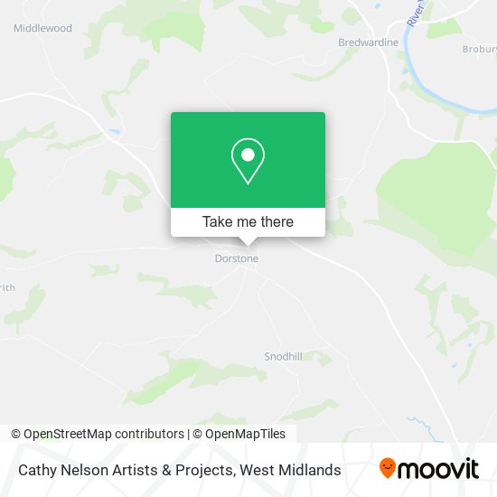 Cathy Nelson Artists & Projects map