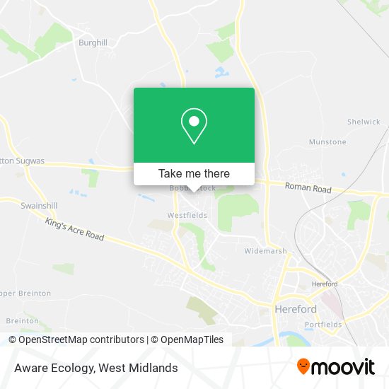 Aware Ecology map