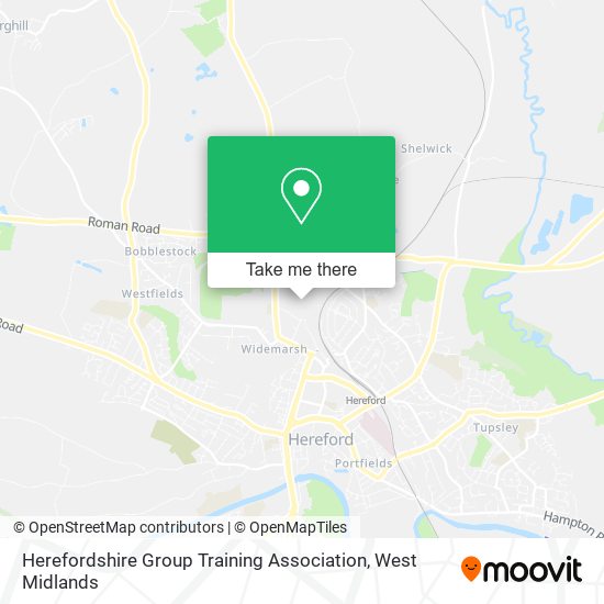 Herefordshire Group Training Association map