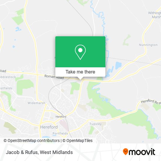Jacob & Rufus map