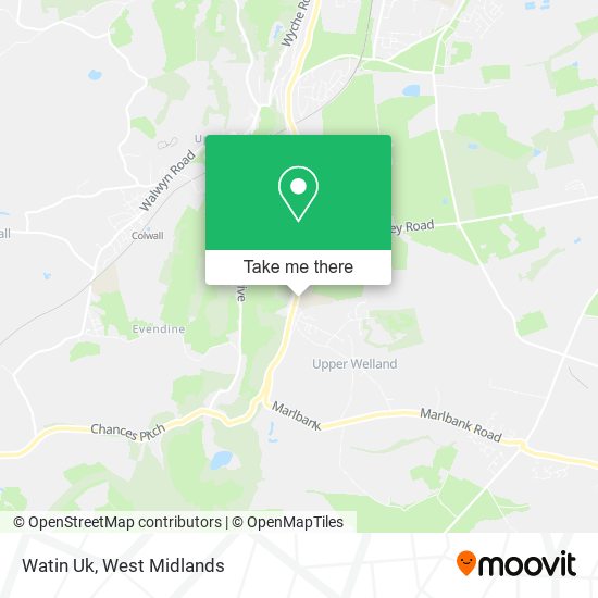 Watin Uk map