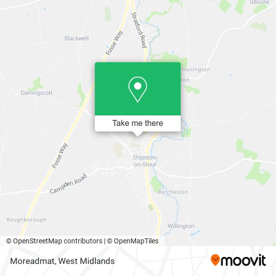 Moreadmat map