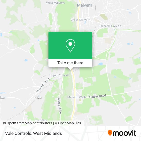 Vale Controls map
