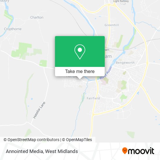 Annointed Media map