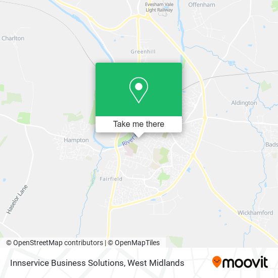 Innservice Business Solutions map