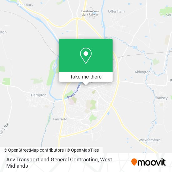 Anv Transport and General Contracting map