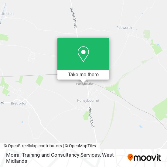 Moirai Training and Consultancy Services map