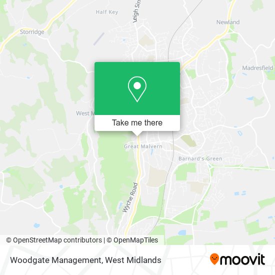 Woodgate Management map