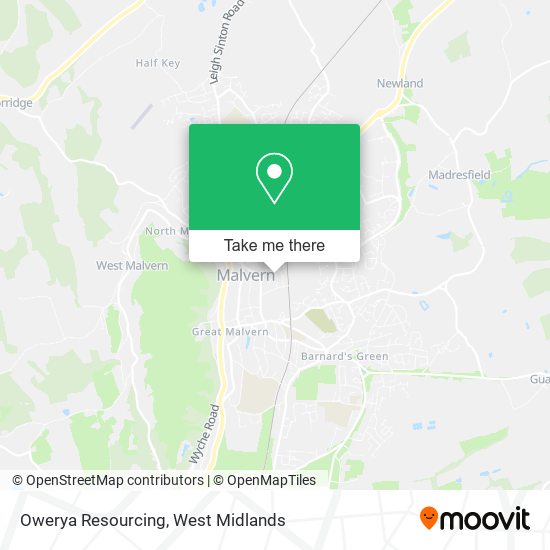 Owerya Resourcing map