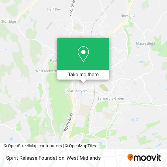 Spirit Release Foundation map