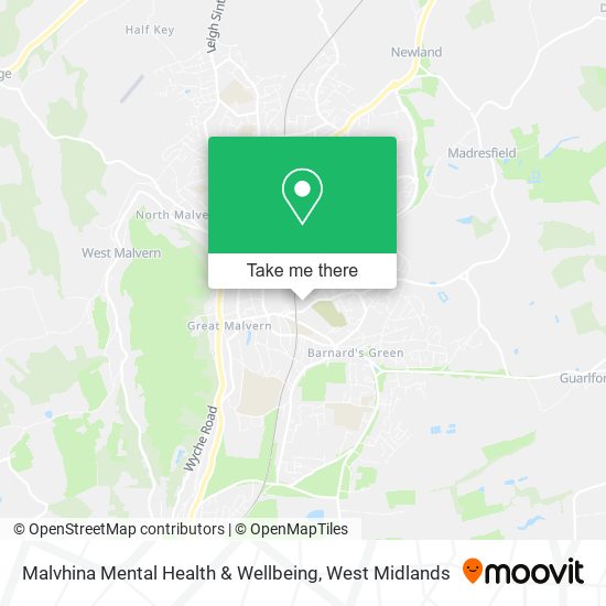 Malvhina Mental Health & Wellbeing map