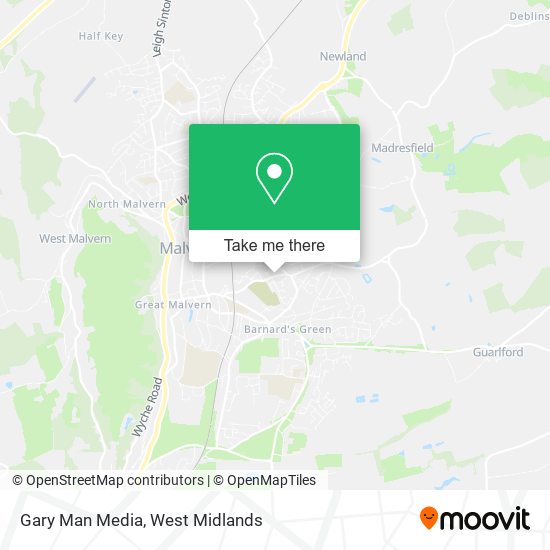 Gary Man Media map