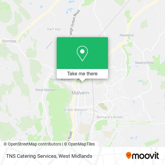 TNS Catering Services map