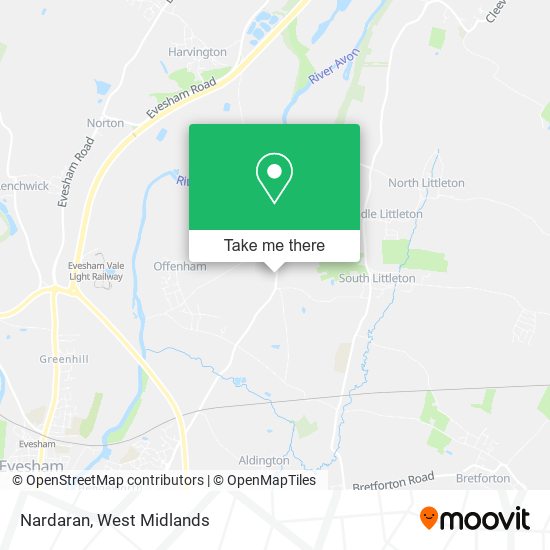 Nardaran map