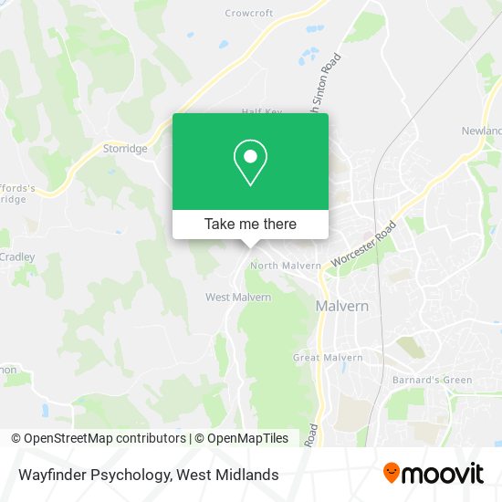 Wayfinder Psychology map