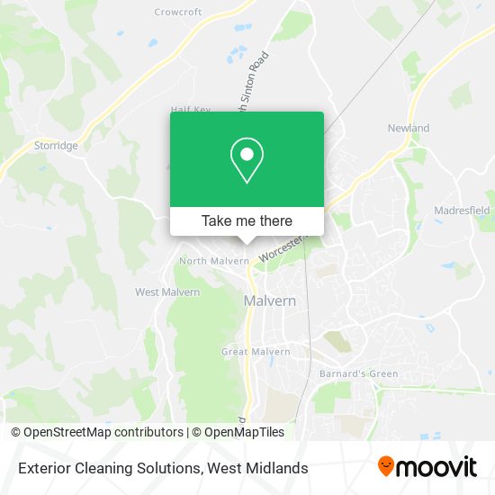 Exterior Cleaning Solutions map