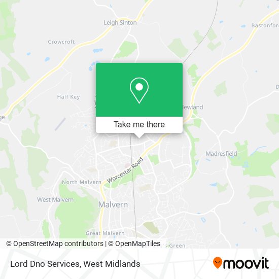 Lord Dno Services map