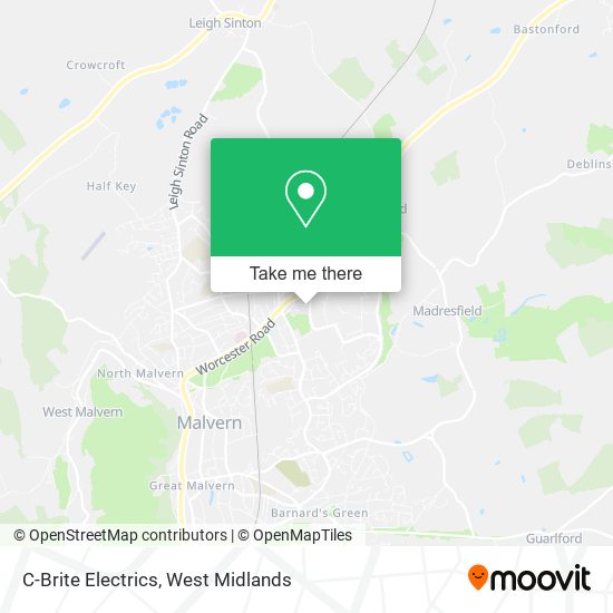 C-Brite Electrics map