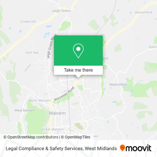 Legal Compliance & Safety Services map