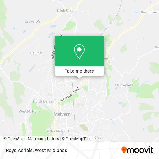 Roys Aerials map