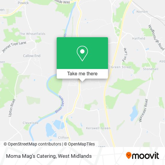 Moma Mag's Catering map