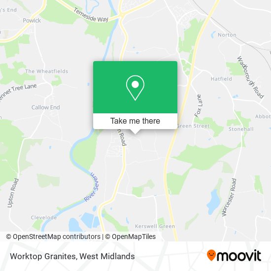 Worktop Granites map