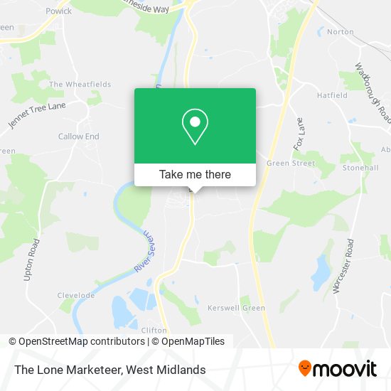 The Lone Marketeer map