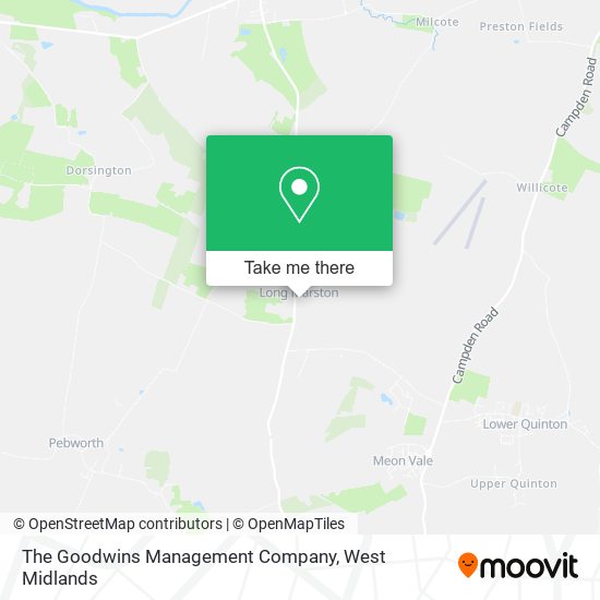 The Goodwins Management Company map