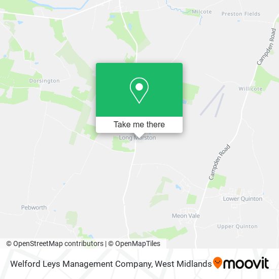 Welford Leys Management Company map
