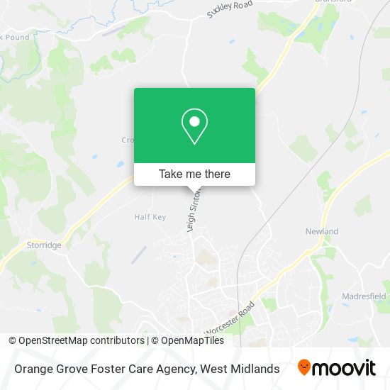 Orange Grove Foster Care Agency map