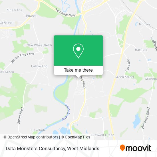 Data Monsters Consultancy map